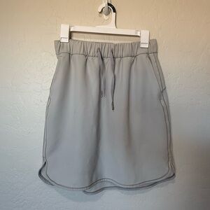 Lululemon Athletica Light Gray Skirt